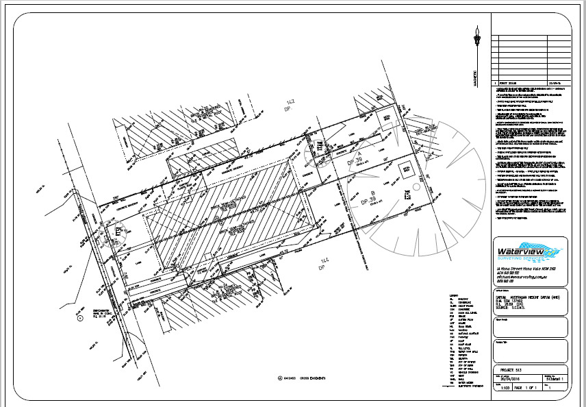 Contour Plans Sydney & NSW - Detail Surveys